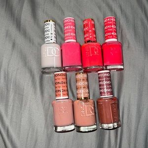 DND DC Regular Nail Polish.  Lot of 7  -Not used
